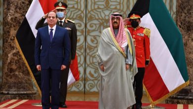 لقاء الرئيس عبد الفتاح السيسي مع ولى عهد الكويت