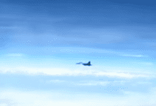 “توتر-في-الجو”.-بين-مقاتلة-صينية-وطائرة-عسكرية-أميركية