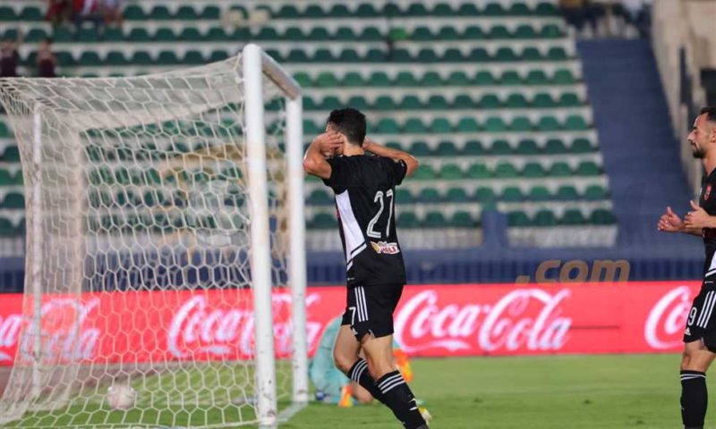 بعد-عام-من-الانتظار.-طاهر-محمد-طاهر-يسجل-هدفه-الأول-في-الدوري