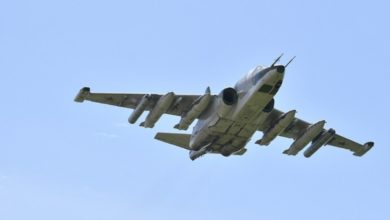 روسيا-تعلن-سقوط-مقاتلة-سو-25-في-بحر-آزوف