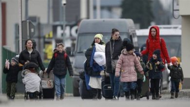 بولندا:-وصول-34-ألفا-و800-لاجئ-من-أوكرانيا-خلال-24-ساعة