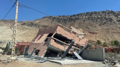 شاهد.-لقطات-جوية-تظهر-حجم-الدمار-الذي-خلفه-زلزال-المغرب