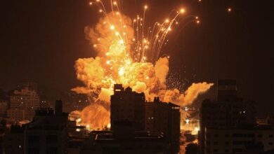 سقوط-22-قتيلاً-جراء-القصف-الإسرائيلي-المتواصل-على-غزة