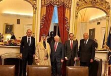 شكرى-وأعضاء-اللجنة-العربية-الإسلامية-يلتقون-مع-رئيس-لجنة-العلاقات-الخارجية-بالشيوخ-الأمريكي