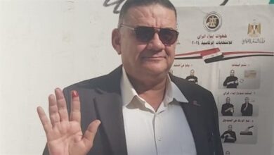 الانتخابات-الرئاسية-2024.-خالد-القوصي-يدلي-بصوته-الانتخابي-في-المقطم