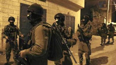 قوات-الاحتلال-تزيل-علم-فلسطين-في-مخيم-عايدة-شمال-بيت-لحم