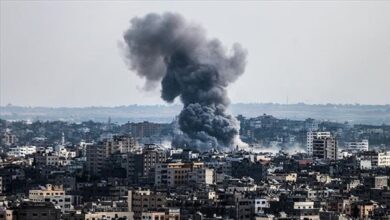 مفوضية-حقوق-الإنسان-تعرب-عن-قلقها-إزاء-استمرار-القصف-الإسرائيلي-وسط-غزة
