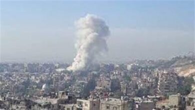 اسرائيل-تستهدف-مبنى-سكنيا-في-دمشق