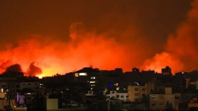 6-شهداء-حصيلة-أولية-جراء-قصف-إسرائيلي-على-برج-سكني-في-خان-يونس